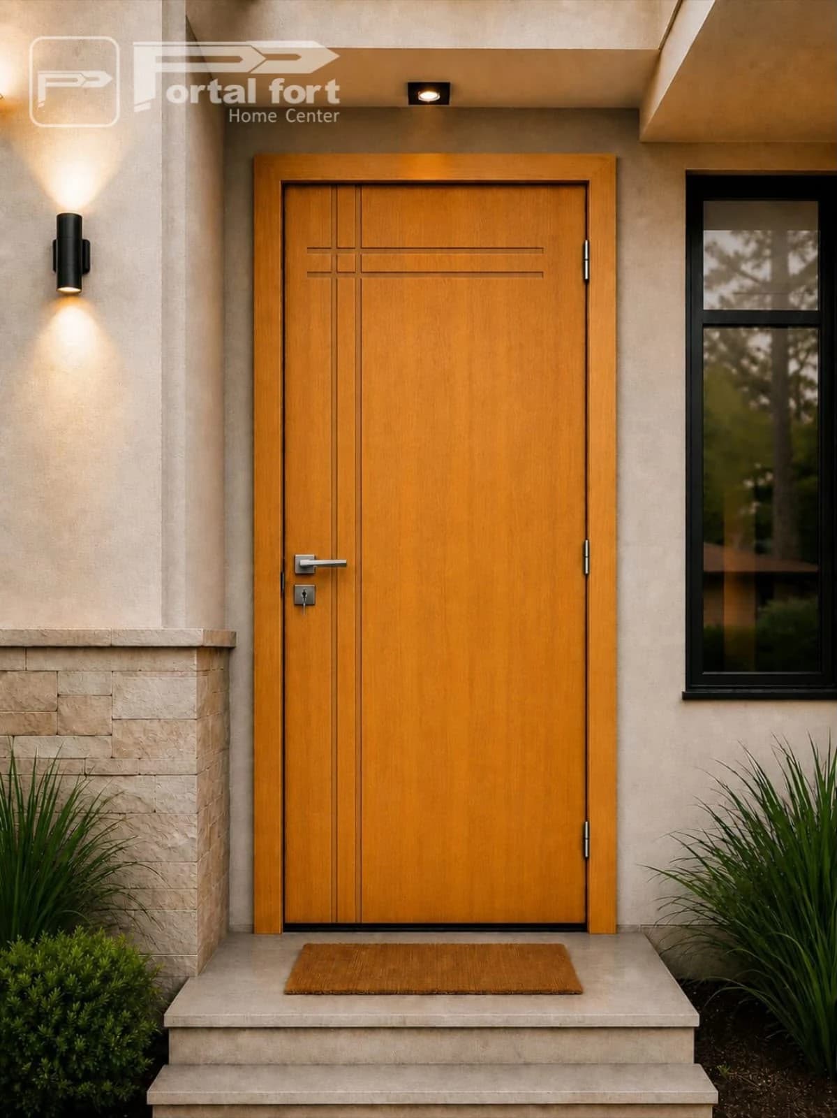 Porta frisada JB modelo 06